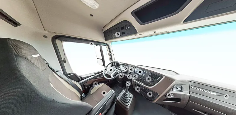 3D-тур по кабине K5 6595-CA-F1A