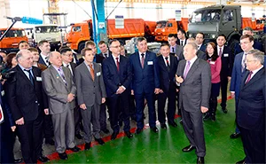 Открытие завода КАМАЗ-Инжиниринг в Кокшетау